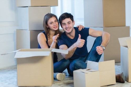 Organised commercial storage space for stock and documents in Hoxton